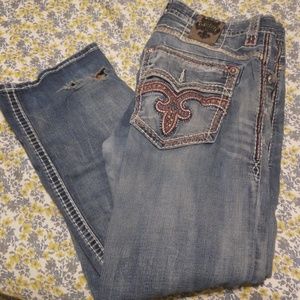 Mens Rock Revival jeans